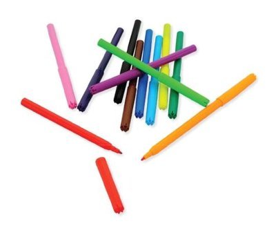 FixPoint Keçeli Kalem 12 Renk Pastel Boya