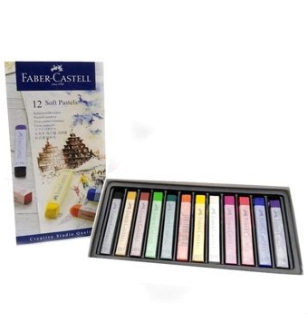 Faber-Castell 21'li Soft Pastels 12'li Toz Seti Pastel Boya