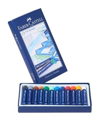 Faber-Castell Creative Studio 12 Renk Yağlı Pastel Boya