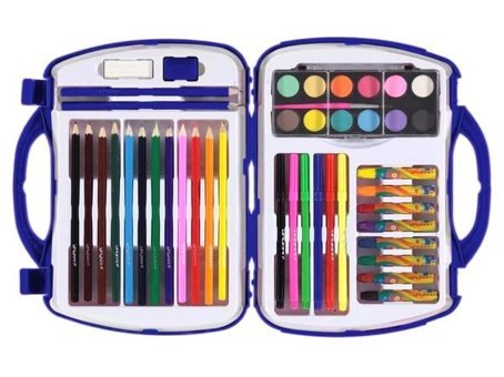 Coral High Kız Çocuk Lama Boyama Seti 43'lü Pastel Boya