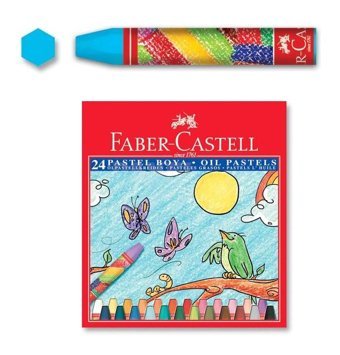 Faber-Castell Karton Kutu 24'li Pastel Boya