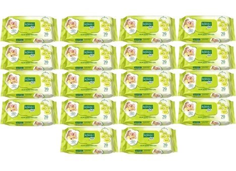 Komili Soft 70 Yaprak 18'lü Paket Islak Mendil