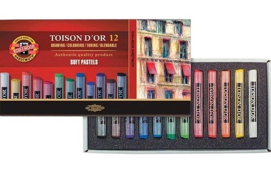 Koh-i Noor Toison Dor Soft 12'li Pastel Boya