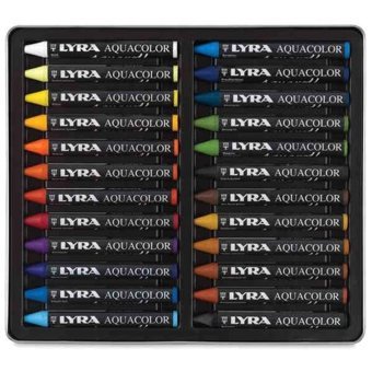 Lyra Aquacolor Sulandırılabilir 24 Renk Pastel Boya
