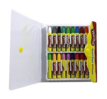 Play-Doh Pa006 18 Renk Çantalı Pastel Boya
