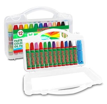 Alpino Çantalı 12'li Pastel Boya
