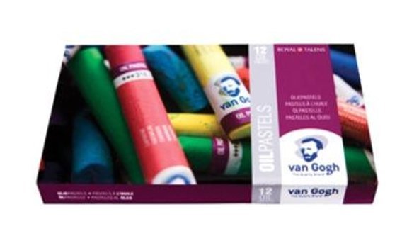 Talens Van Gogh Yağlı 12 Renk Pastel Boya