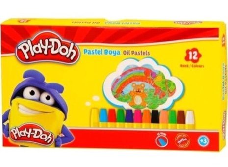 Play-Doh 12 Renk Kutulu PlayPa002 Pastel Boya