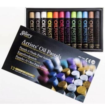 Gallery Mungyo 12'li Metalik Yağlı Pastel Boya