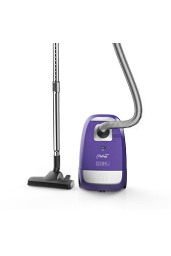 Vestel Meltem 800 W Yatay Toz Torbalı Süpürge Gri - Mor