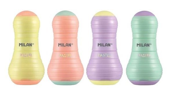 Mılan 4723112 Sway Pastel Rnk Kalemtrş Silgi 12'li Pastel Boya