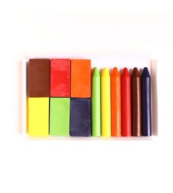 Colorz 12'li Blok Ve Kalem Balmumu Pastel Boya