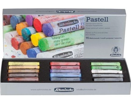 Schmincke Soft Seti Cardboard 15Li Pastel Boya