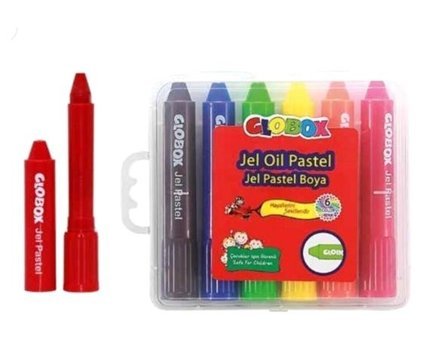 Globox 1528 Jel 6 Renk Pastel Boya