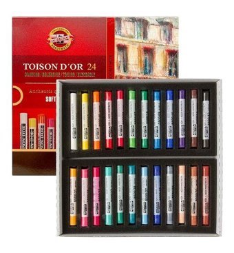 Koh-i Noor Toison Dor Soft 24'lü Pastel Boya