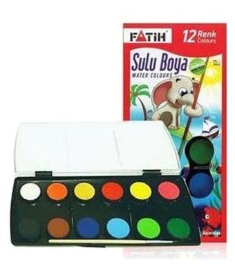 Fatih Okul Kırtasiye Seti Pastel+sulu+kuru+keçeli Kalem Fatih Set2 Pastel Boya