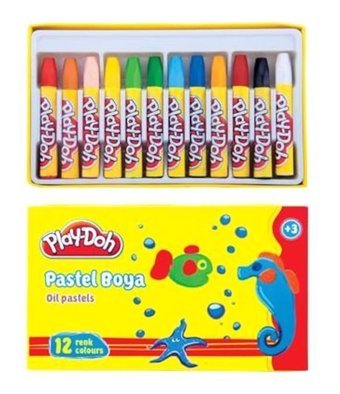 Play-Doh Pa002 12 Renk Play Pastel Boya