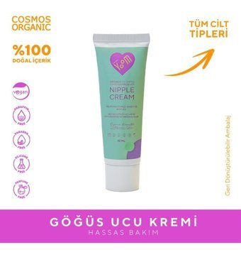 Yoom Çatlak Önleyici Doğal Evet 30 ml Göğüs Ucu Kremi