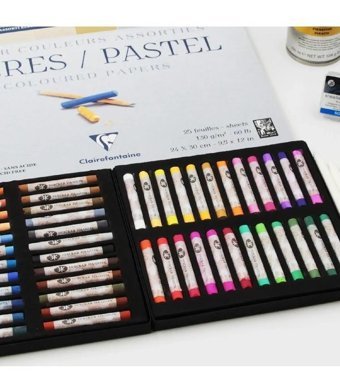 Gvn Art Profesyonel Soft Pastel Seti 48 Renk Pastel Boya