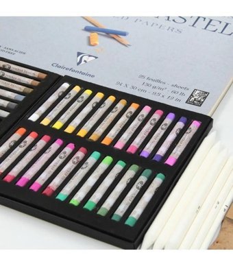 Gvn Art Profesyonel Soft Pastel Seti 48 Renk Pastel Boya