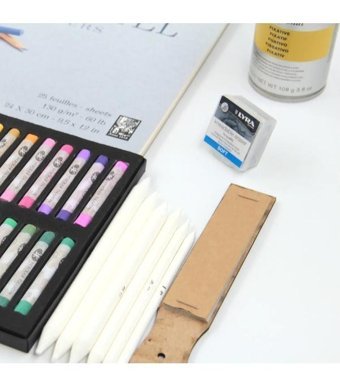 Gvn Art Profesyonel Soft Pastel Seti 48 Renk Pastel Boya