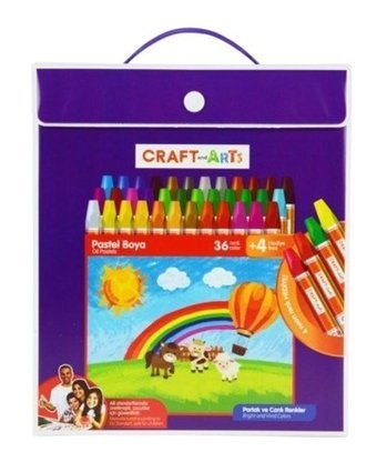 3M 36+4 Çanta Craft And Arts Pastel Boya