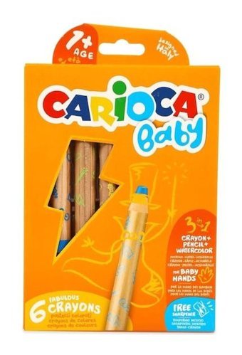 Carioca Bebek 8'li 2+Yaş Pastel Boya