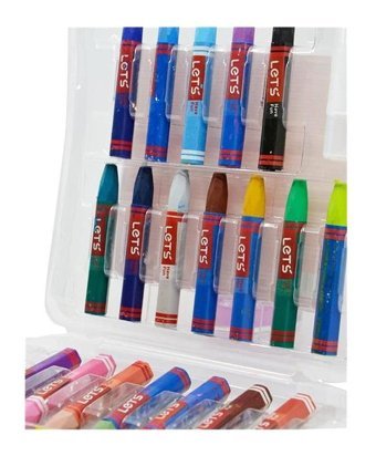 Plastik Çantalı 24'lü 1 Paket Lets Plasti Pastel Boya