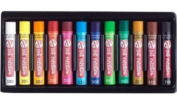 Talens Watersoluble Sulandırılabilir Oil 12'li Pastel Boya