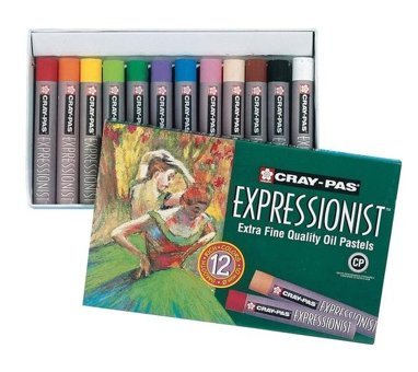 Sakura Expressiınist Extra Fine Yağlı Pastel Seti 12 Renk Pastel Boya
