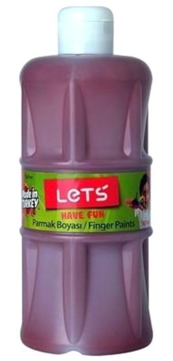 Lets Parmak Kahverengi 500Ml Pastel Boya