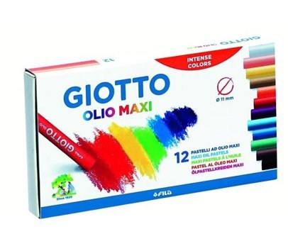 Giotto Yağlı Seti 12'li Pastel Boya