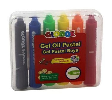Globox 6 Renk Gel 1528 Pastel Boya