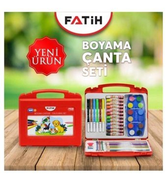 Fatih Boyama Çantalı 47 Parça Pastel Boya