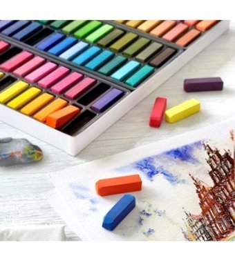 Faber-Castell Soft Pastels 48'li Mini Toz Seti Pastel Boya