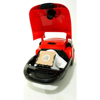 Jasper Mopal Jpr-02 1200 W Yatay Hepa Filtreli Turbo Başlıklı Toz Torbalı Süpürge Kırmızı