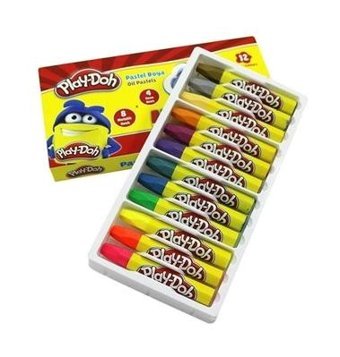 Play-Doh +B772:B79312 Renk 8 Metalik+4 Neon Renk Pastel Boya