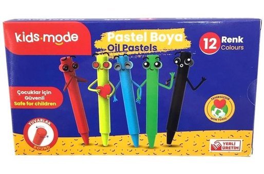 Kids Mode 12'li Pastel Boya