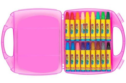 Bigpoint 18 Pembe Çantalı Pastel Boya