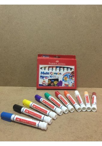 Faber Castel Multi Crayon Pastel 10'lu Pastel Boya