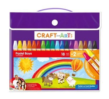 Craft And Arts 20'li Çanta Pastel Boya