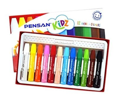 Pensan Kidz Pe98060Pb12R 12 Renk Pastel Boya