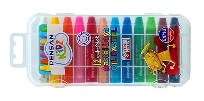 Pensan Kutu 12'li Pe99967 Pastel Boya