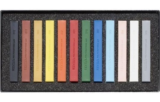 Lyra Polycrayons Soft Toz 12'li Pastel Boya