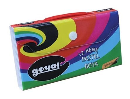 Goyal Oil 12 Renk Çantalı Pastel Boya