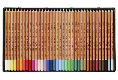 Cretacolor Fine Art Kalemi Metal Kutu 36'lı Pastel Boya