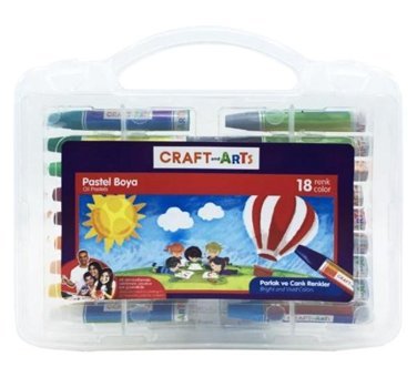 Craft And Arts 18'li Çantalı Pastel Boya