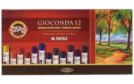 Koh-i Noor Gioconda Yağlı 12'li Seti Pastel Boya