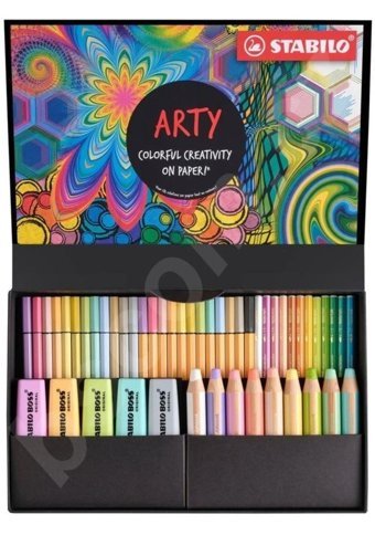 Stabilo Arty Creative ma Seti 50'li Pastel Boya