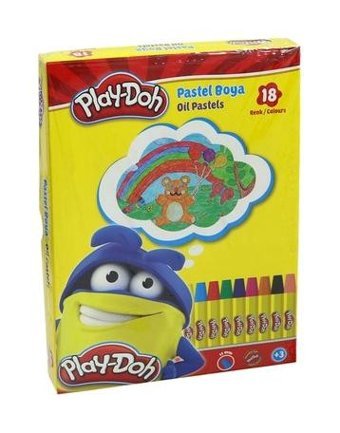Play-Doh Ppa003 18 Renk Pastel Boya